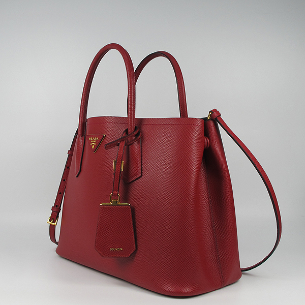 Prada(�����) BN2775 SAFFIANO CUIR FUOCO ���ǾƳ� ���� ���� �ﰢ�ΰ� �κ��� ��Ʈ�� + �����Ʈ�� [�뱸�ż�����] �̹���3 - ���̺��� �߰���ǰ