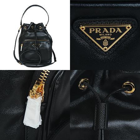 Prada(�����) 1BH038 �ﰢ�ΰ� ���� ���� �࿧ ��Ŷ�� 2WAY [���ֻ���] �̹���4 - ���̺��� �߰���ǰ