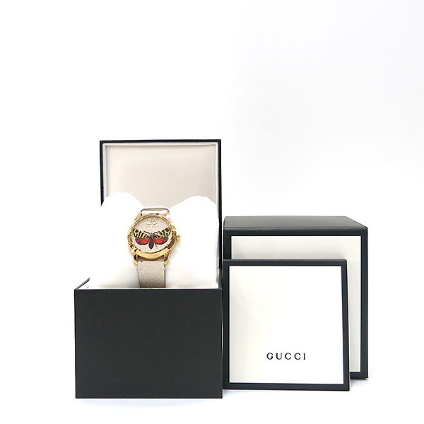 Gucci(����) YA1264062 ���� G-Ÿ�Ӹ��� BUTTERFLY ȭ��Ʈ ���̾� 38MM ���� ���׹�� �������� �ð� [�λ꼾�Һ���] �̹���7 - ���̺��� �߰���ǰ