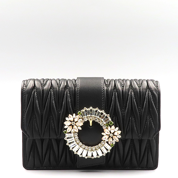 MiuMiu(�̿�̿�) 5BH095 ���� ���� ���׶� ������� ũ�ν��� [�λ꼭��Ե���] �̹���2 - ���̺��� �߰���ǰ