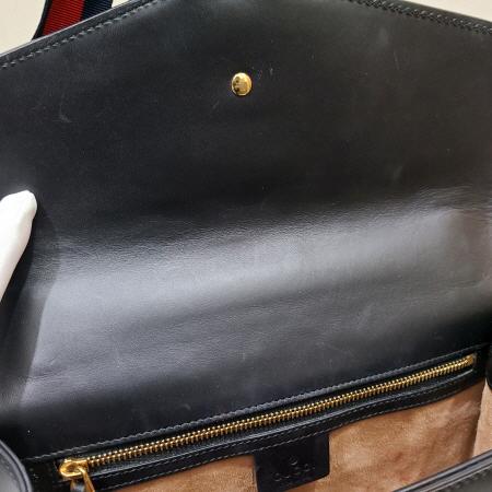 Gucci(����) 421882 ���� ���� �Ǻ� Sylvie ��Ʈ��ó�� ���� ���� ��Ŭ ����� + ��Ʈ�� [����w] �̹���4 - ���̺��� �߰���ǰ