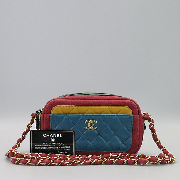 Chanel() Classic Multicolor Ŭ Ƽ÷ Ų  ȥ Ż Camera Case ̴ ī޶ ̽ ü ũν []