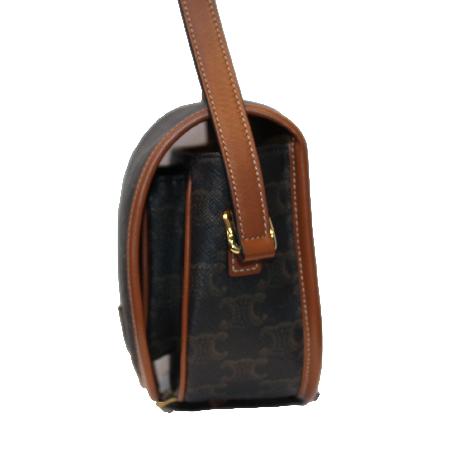 Celine() 191502 TRIOMPHE Ʈ Ʈ ĵ TAN ÷ FOLCO MEDIUM  ̵ ̴  Ŭ ÷ ũν ̹3 - ̺ ߰ǰ