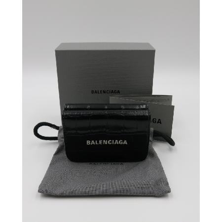 Balenciaga(߷þư)  ī Logo croc effect leat