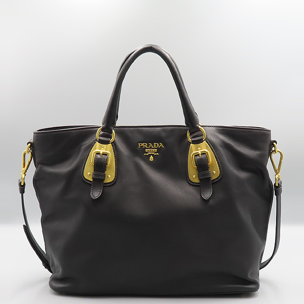 Prada() BN1902  ÷ SOFT CALF Ʈ ī  ΰ Ʈ + Ʈ 2WAY [źԵ] ̹2 - ̺ ߰ǰ