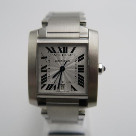 ñ)Cartier(쿡) W51002Q3 TANK ũ  L Ʈ ƿ  ð[ûֱõ]