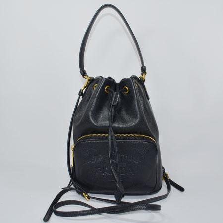 Prada() 1BH038  ÷ GLACE CALF NERO Ʈ  Ŷ Ʈ + ũν Ʈ