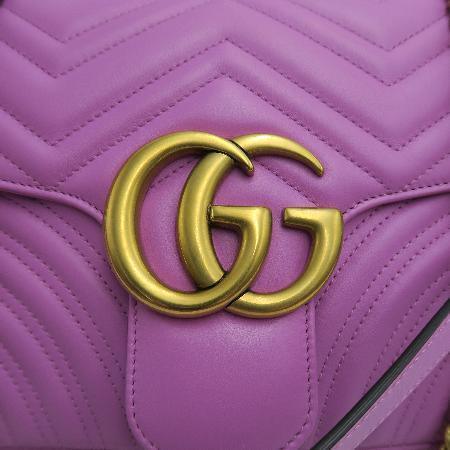 ñ)Gucci() 443496 ũ Marmont Ʈ ̵ Ʋ  GG ΰ   ü ÷ [ûֱõ] ̹2 - ̺ ߰ǰ