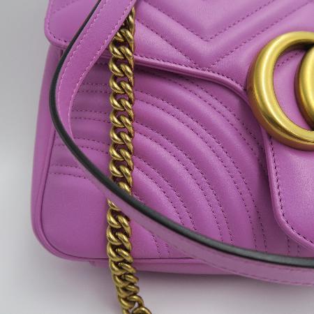 ñ)Gucci() 443496 ũ Marmont Ʈ ̵ Ʋ  GG ΰ   ü ÷ [ûֱõ] ̹4 - ̺ ߰ǰ