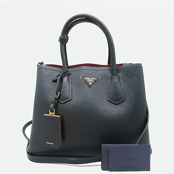 Prada() 1BG887 SAFFIANO(ǾƳ) CUIR  κ  ﰢ ΰ  Ʈ +  Ʈ 2WAY [λ꼾Һ]