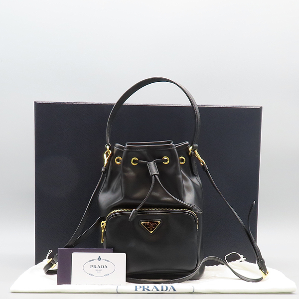 Prada() 1BH038 NERO    ﰢ ΰ ࿧ Ŷ + ũν Ʈ 2-WAY [̷Ե]