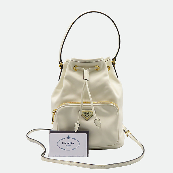 Prada() 1BH038 ȭƮ LIGHT CALF+SAFF  ࿧ Ŷ Ʈ + ũνƮ [ϻԵ]