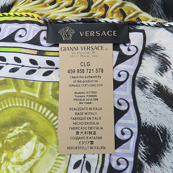 Versace(ü) IST7R01 Ƽ  ũ 100% ī [] ̹4 - ̺ ߰ǰ