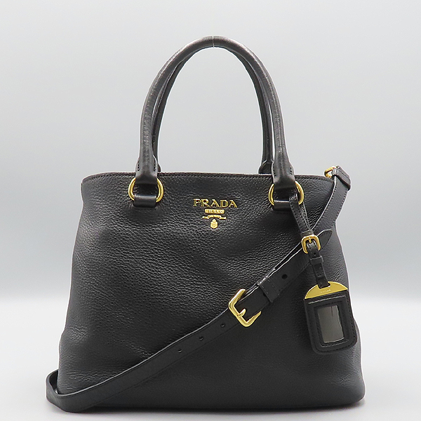 Prada() 1BA058   VITELLO PHENIX  ΰ  Ʈ + Ʈ 2WAY [źԵ]