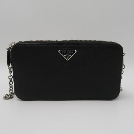 ñ)Prada()  1DH010 SAFFIANO LUX NERO ǾƳ  ũν [ûֱõ]