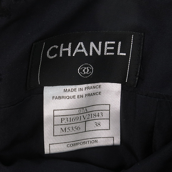 Chanel() P31691V21843 Ƽ ÷ Ϸ ȥ  Ʈ ĿƮ - 38  [] ̹3 - ̺ ߰ǰ