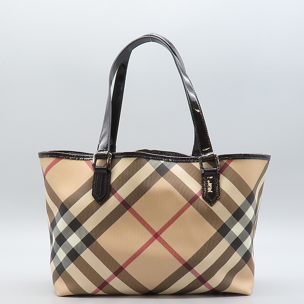 Burberry() Ŭ üũ  ̴Ʈ Ʈ PVC NICKIE Ű  + Ŀġ [̷Ե] ̹2 - ̺ ߰ǰ