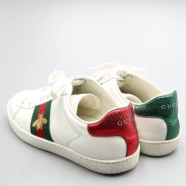 Gucci() 431942 ȭƮ÷  ACE ̽ WEB  Ｑ ܹ(BEE)  ڼ Ŭ οž Ŀ - 230MM [뱸] ̹5 - ̺ ߰ǰ