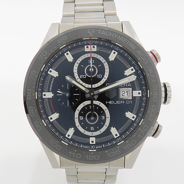 Tag Heuer(±ȣ̾) CAR201Z  ̾  44MM ũγ׷ ƽ ý ƿ  ð [õ]
