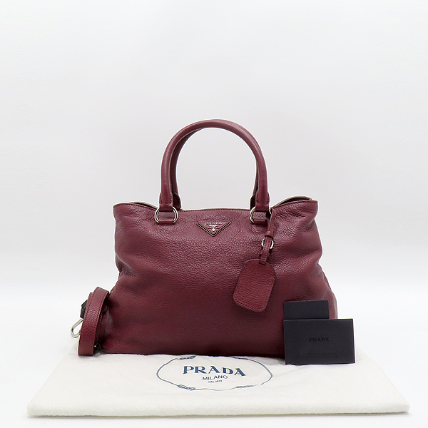 Prada() 1BA579 ǵ  VIT.DAINO(ڷδ̳) ﰢ  ΰ  Ʈ + Ʈ 2WAY [õ]