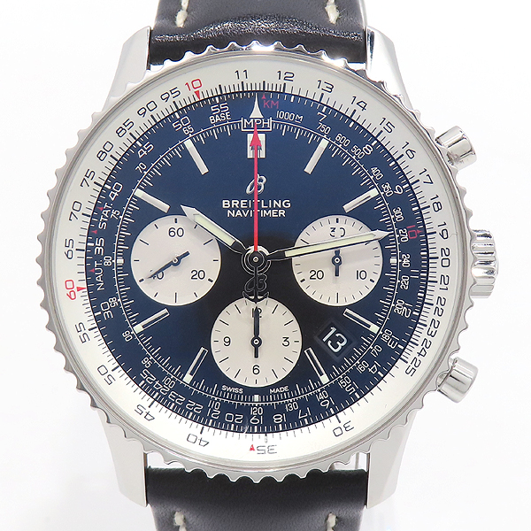BREITLING(Ʋ) AB0121211B1A1 ׺Ÿ̸1 B01 ũγ׷ 43MM ׹  ƿ ð [õ]