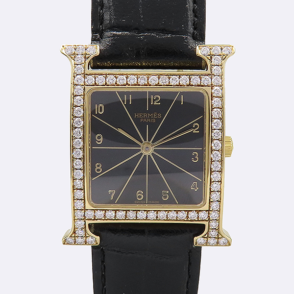 Hermes(޽) HH1.586 18K(750)  ̾  H ƿ  ð []