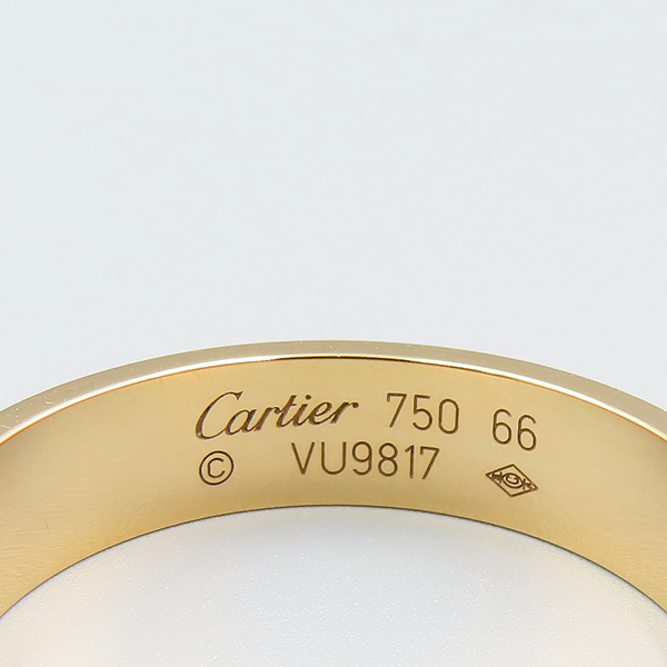 Cartier(쿡) B4084866 LOVE RING 18K ũ 긵  5.5mm - 66ȣ ( 26~27ȣ) [ϳ̻] ̹4 - ̺ ߰ǰ