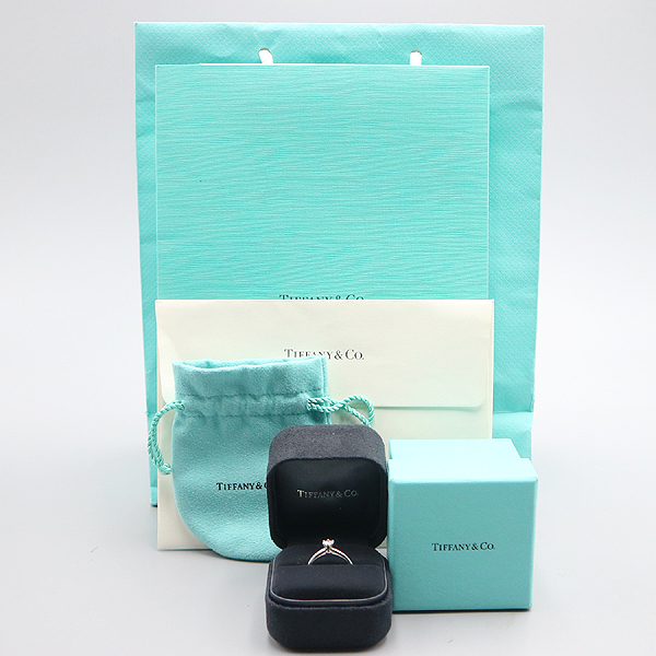 Tiffany(ƼĴ) 36322861 PT950(÷Ƽ) 0.21ct MEDIUM BLUE BEILLIANT(긱Ʈ) ̾Ƹ(D÷ VVS2)     -9ȣ [뱸] ̹4 - ̺ ߰ǰ