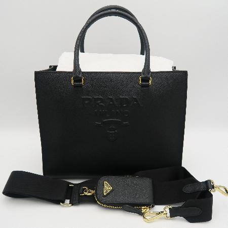 ǰ)Prada() 1BA337 ǾƳ  ̵ ﰢΰ Ʈ + Ʈ 2WAY[ûֱõ] ̹4 - ̺ ߰ǰ