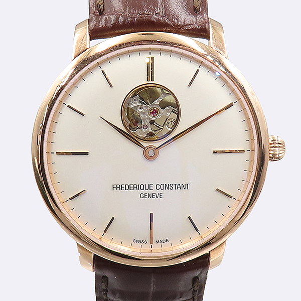 FREDERIQUE CONSTANT(帯 ܽźƮ) FC-312V4S4 ũ÷ ƿ SLIMLINE  ƮƮ 40MM ƽ ׹ ð [б]
