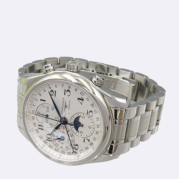 LONGINES() L2.733.4.78.6 MASTER COLLECTION CHRONO MOONPHASE  ݷ 42MM  ƽ ƿ  ð [] ̹2 - ̺ ߰ǰ