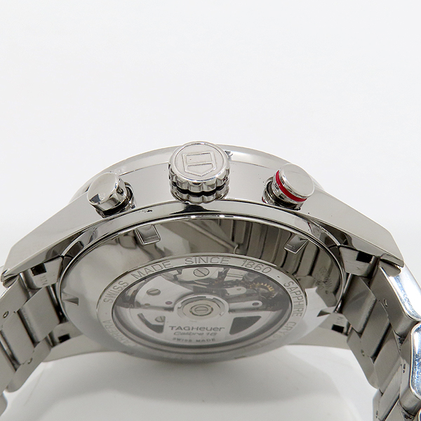 Tag Heuer(±ȣ̾) CV2A1S BA0799 CARRERA() Calibre 16  ̾ 43MM ̵Ʈ ũγ׷ ý ƽ ƿ 극̽  ð [õ] ̹5 - ̺ ߰ǰ