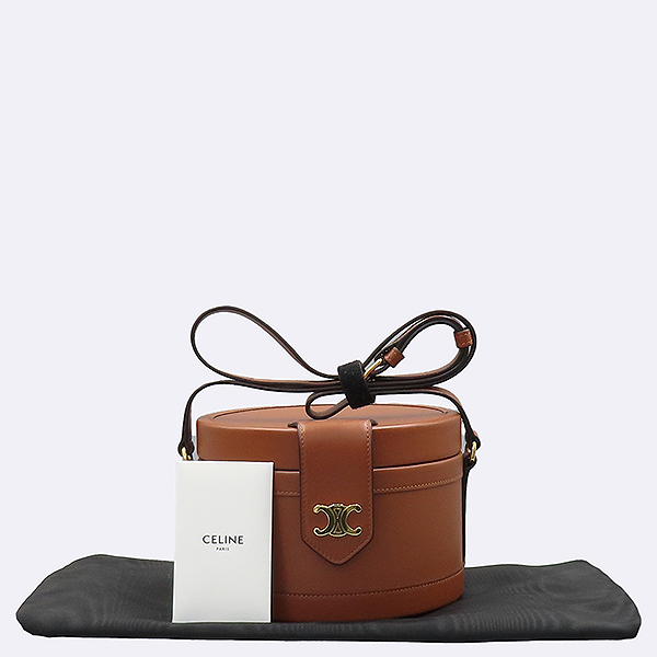 Celine() 195193DAE 04LU  Tan ÷ Ʈ ߷ īŲ  TAMBOUR Medium θ ̵  []