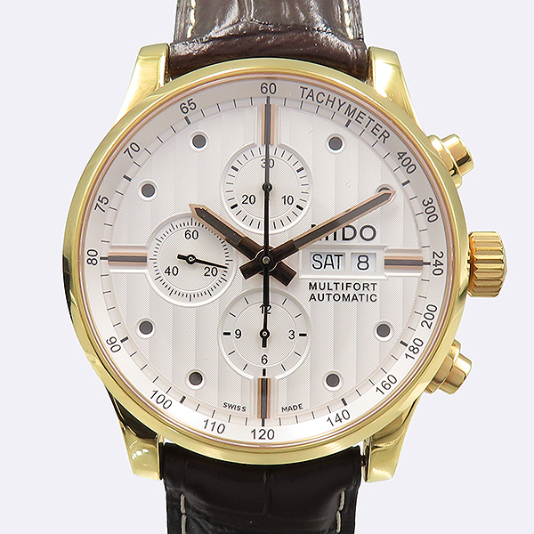 MIDO(̵) M005.614.36.031.00 ƼƮ 44MM  ƽ ũγ׷ ׹ ð []