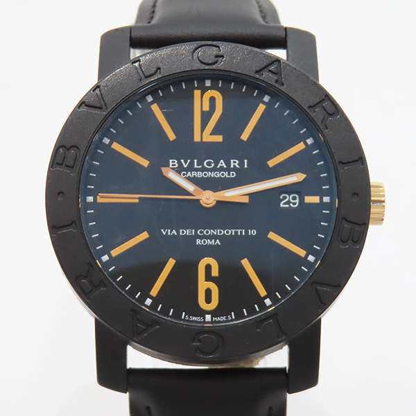 Bvlgari(Ұ) BB40CL CARBON GOLD ī   ̾ ƽ  ׹ ð [100ֳ LIMITED EDITION] [õ]