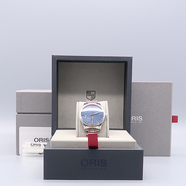 ORIS() 01 733 7721 4055 ƶ㸮 Ʈ 40mm  ̾ ƽ ƿ  ð [] ̹5 - ̺ ߰ǰ