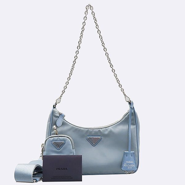 Prada() 1BH204 ƽƮ ÷  2005 Ϸ  ǾƳ ü  + ũν Ʈ 2WAY []