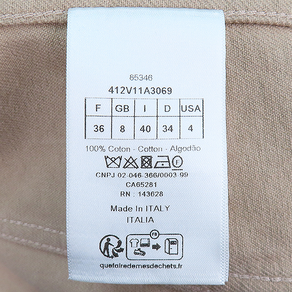 Dior(ũî) 412V11A3069   Ƽ÷ ö    Ƽ ũ  - 36 [] ̹7 - ̺ ߰ǰ