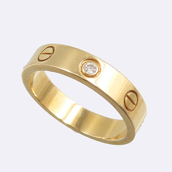 Cartier(쿡) B4050751 18K ũ  1Ʈ ̾ ̴ 긵 4mm  - 51ȣ []