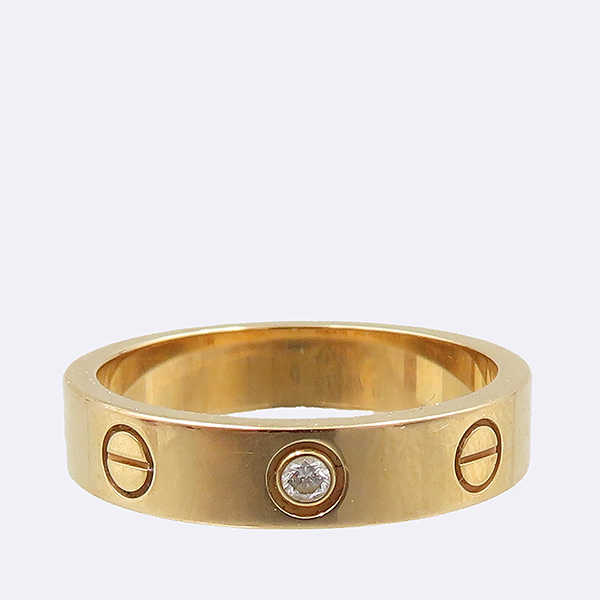 Cartier(쿡) B4050751 18K ũ  1Ʈ ̾ ̴ 긵 4mm  - 51ȣ [] ̹2 - ̺ ߰ǰ