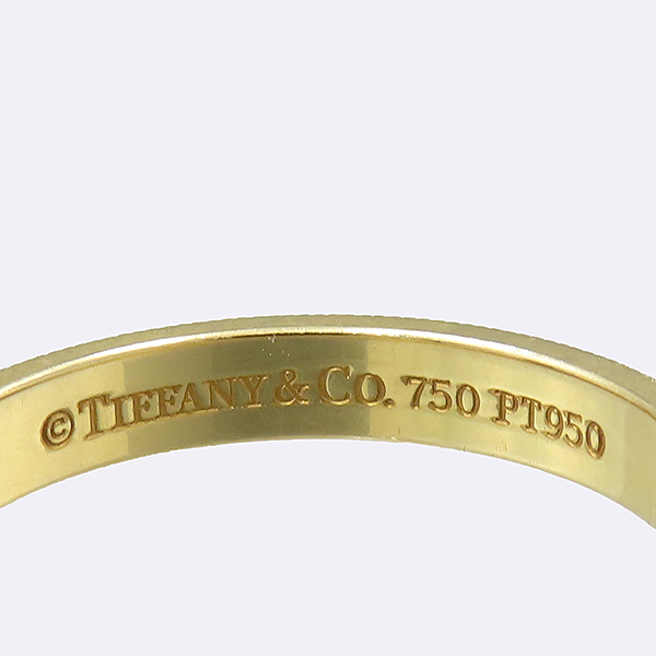 Tiffany(ƼĴ) PT950(÷Ƽ) + AU750(18K) ο  ޺ б׷ 3MM  -21ȣ [] ̹3 - ̺ ߰ǰ