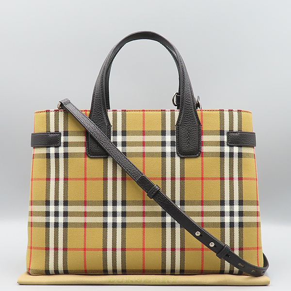 Burberry() 4076953 Ƽ üũ BANNER  ̵ Ʈ + Ʈ 2WAY [źԵ]