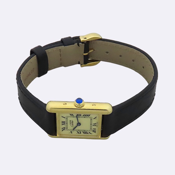 Cartier(쿡) 5057001 ӽƮ  쿡 Tank ũ  925 ǹ Vermeil()      ð [λ꼾Һ] ̹2 - ̺ ߰ǰ