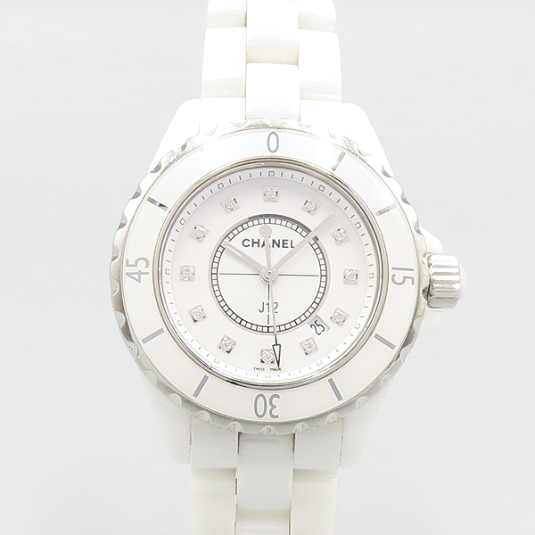 Chanel() H1628 J12 ȭƮ  12Ʈ ̾ Ʈ  33MM  ð [ϳ̻]