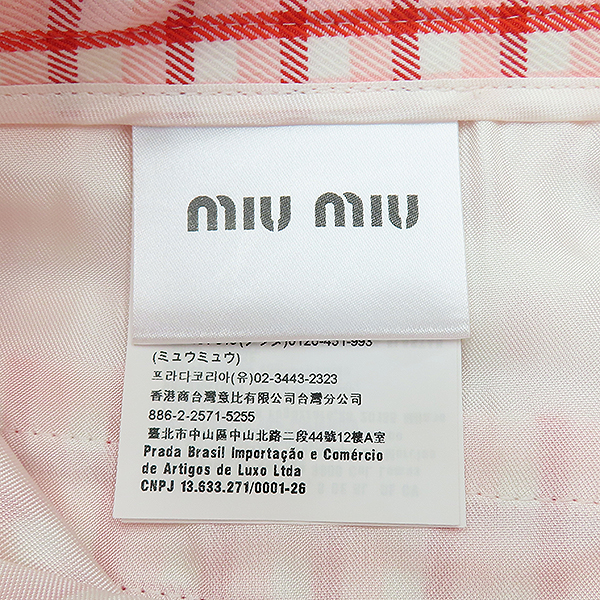 MiuMiu(̿̿)  ÷ üũ  ĿƮ - 38 [] ̹5 - ̺ ߰ǰ