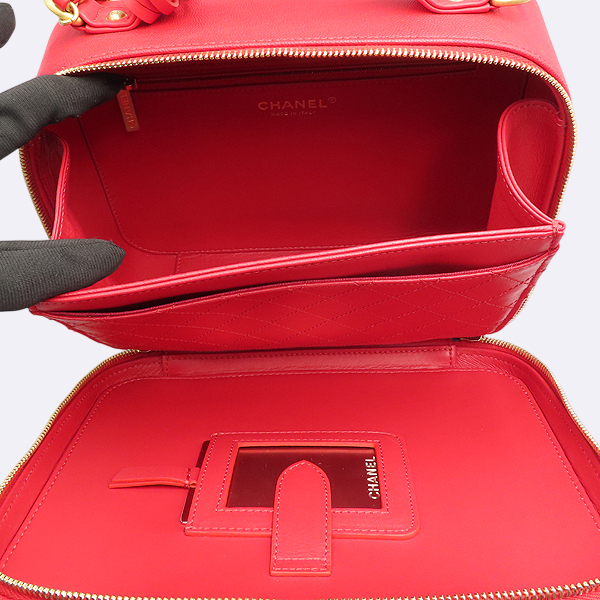 Chanel() A93344  ĳŲ CC Filigree Vanity Case ʸ׸ Ƽ ̽   ڽƽ Ʈ + Ʈ 2WAY [] ̹6 - ̺ ߰ǰ