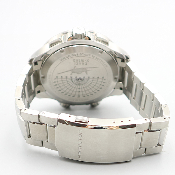 HAMILTON(ع) H77922141 īŰ X- (Khaki Aviation X-Wind) 46MM GMT ũγ׷  ƿ Ʈ  ð [뱸] ̹4 - ̺ ߰ǰ