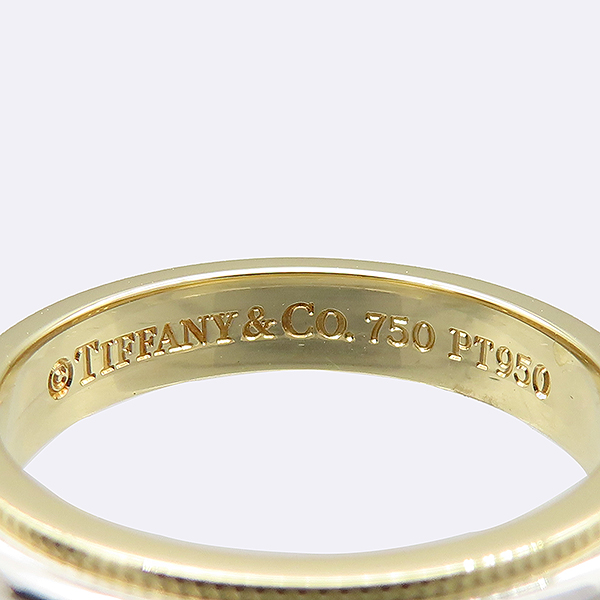 Tiffany(ƼĴ) PT950(÷Ƽ) + AU750(18K) ο  ޺ б׷ 3MM  -8ȣ [] ̹3 - ̺ ߰ǰ