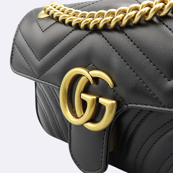 Gucci(����) 446744 ���� ���� GG ����Ʈ ��Ʋ�� ���� �̴� ü�� ����� [��������] �̹���4 - ���̺��� �߰���ǰ
