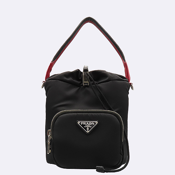 Prada(�����) 1BE026 �׼��� ���� �ﰢ �ΰ� ��� ��Ŷ ��Ʈ�� + ��Ʈ�� [��������] �̹���2 - ���̺��� �߰���ǰ